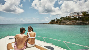 Couple on cruise