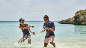 Couple at the beach