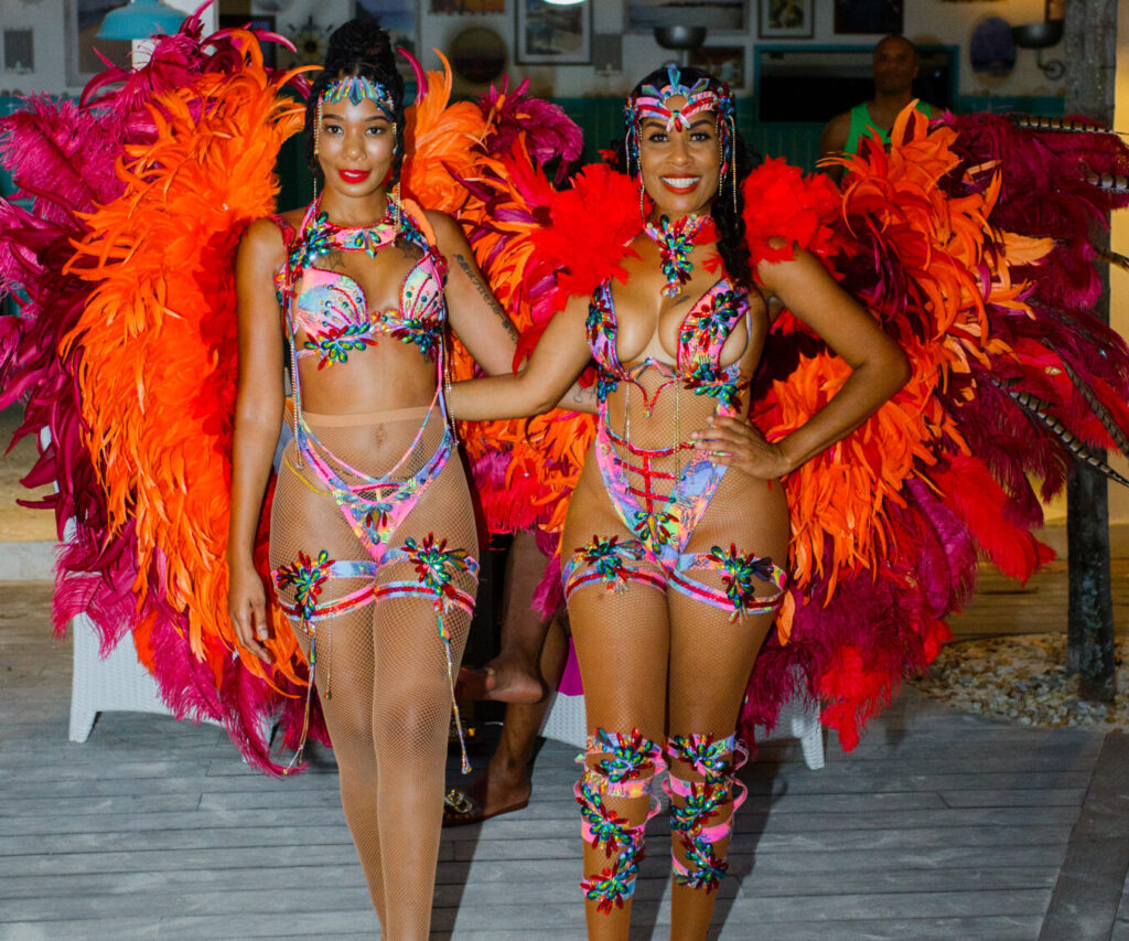 Carnival Girls in Anguilla