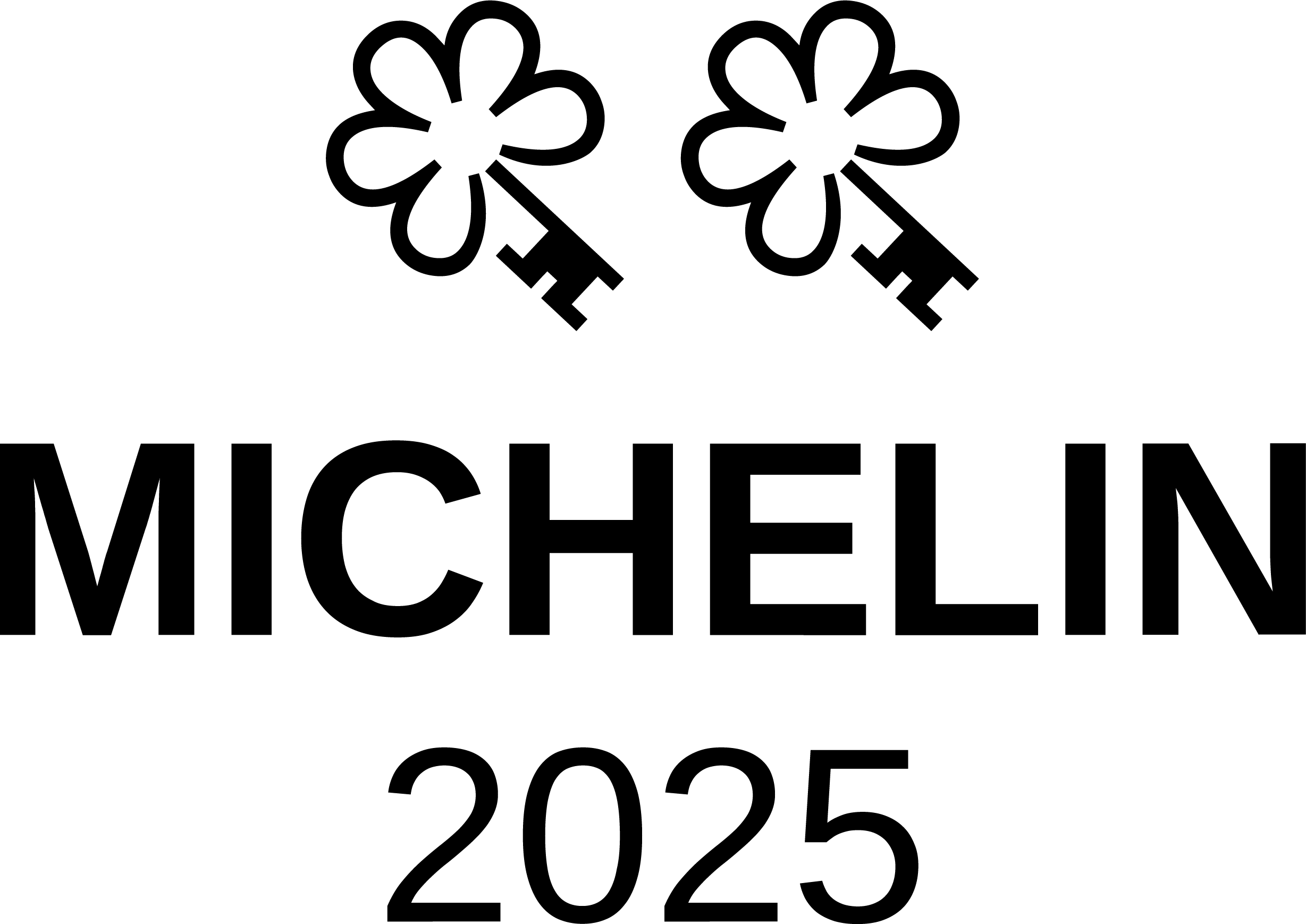2 MICHELIN Keys_2025_Vertical_Black Logo
